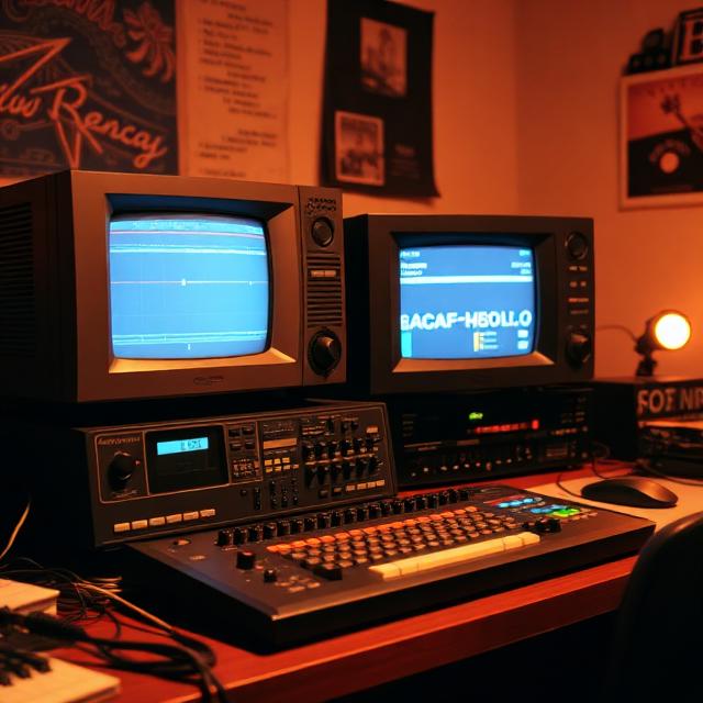 Vintage computer and digital broadcast equipment
